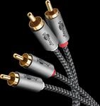 GOOBAY 65294 - Cinch Audio Kabel, 2x Cinch Stecker, 3,0 m
