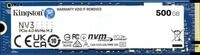 SNV3S/500G - Kingston NV3 NVMe&trade; SSD, 500 GB, M.2 PCIe