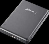 INTENSO 7344034 - Powerbank MW10000, Li-Po, 10000 mAh, 20 W, MagSafe, grau