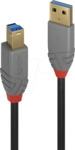 LINDY 36743 - USB 5 Gb/s Kabel, A Stecker auf B Stecker, 3,0 m