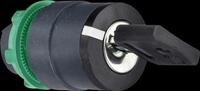 ZB5AG6 - Schl&uuml;sselschalter, Frontelement, Harmony XB5, 22mm, schwarz