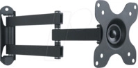 ICA-LCD-923B - Wandhalter LCD 13" - 30" 2 Gelenke, schwarz