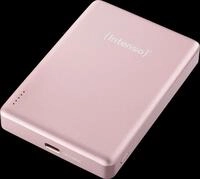 INTENSO 7344033 - Powerbank MW10000, Li-Po, 10000 mAh, 20 W, MagSafe, ros&eacute;