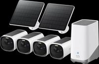 EUFY E8144327 - &Uuml;berwachungskamera, WLAN, 4 St&uuml;ck, inkl. Basis + Solarpanel