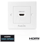 PURE PI100 - HDMI Anschlu&szlig;dose, 1-fach, PureInstall Serie