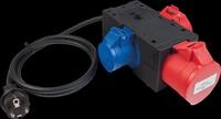 BENNING 044147 - CEE-Messadapter, 3-fach, 16 A, 32 A