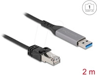 DELOCK 60756 - Netzwerkadapter, Kabel, USB Typ A, Gigabit Ethernet, 2 m