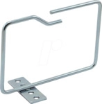 ROLINE 26300010 - Kabelf&uuml;hrungsb&uuml;gel, 140 x 100 mm, Metall