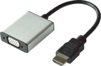 VALUE 12993119 - HDMI Adapter, HDMI Stecker auf VGA Buchse