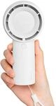 JSL FA43-WHITE - JISULIFE FA43 Turbo Handventilator wei&szlig;
