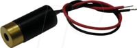 PICO 70105780 - Kreuzlaser, rot, 45&deg;, 650 nm, 12 VDC, 10x22 mm, Klasse 1
