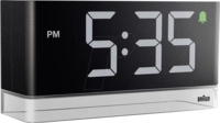 BRAUN BC27BEU - Quarz-Wecker digital, XL LED display, schwarz