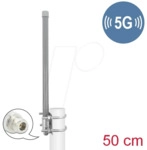 DELOCK 90417 - Antenne, 5G, 3,3 - 3,8 GHz, 8 dBi 50 cm omnidirektional