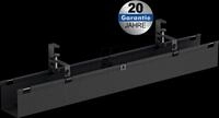 MYW HZ56-3L - Kabelmanager Untertischmontage, klemmmontage, Stoffkorb, 120 cm