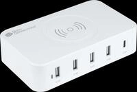 GC PCA-D005W - USB-Ladeger&auml;t, 5 V, 2,4 A, 60 W + 10 W QI