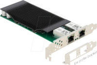 DELOCK 88500 - Netzwerkkarte, PCI Express, Gigabit Ethernet, 2x RJ45