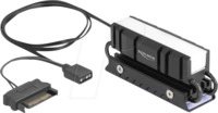 DELOCK 18460 - K&uuml;hlk&ouml;rper f&uuml;r M.2 SSD 2280 mit ARGB LED