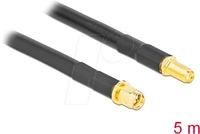 DELOCK 90460 - SMA Stecker zu SMA Buchse LMR/CFD300 5 m