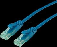 ROLINE 21453148 - Patchkabel Cat.6a UTP, blau, 15 m