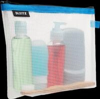 LEITZ 40140036 - Traveller Zip-Kosmetikbeutel WOW blau