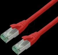 ROLINE 21453213 - Patchkabel Cat.6a S/FTP (PiMF), rot, 3 m