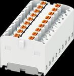 PHOE 3002780 - Verteilerblock PTFIX, 18X1,5, wei&szlig;
