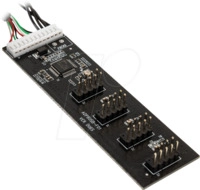 KOLINK 02777 - Kolink USB 2.0 Hub-Karte, inkl. 60 cm USB- & Molex-Kabel