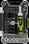GOOBAY 77842 - Schraubendreher-Set mit 43-tlg. Bitsatz mit Transportbox