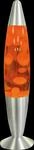BLULAXA 49985 - LED Lavaleuchte, 25 W, 400 x 74 mm, wei&szlig;es Wachs + orange Fl&uuml;ssi