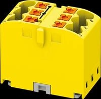 PHOE 3273270 - Verteilerblock PTFIX, 6x2,5, gelb