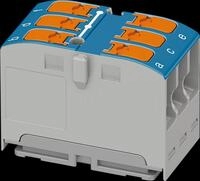 PHOE 1019565 - Verteilerblock - PTVFIX 6X2,5 blau