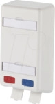 BTR 1309150102-E - Modul Anschlussdose APFL 2 Port, reinwei&szlig;