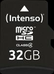 INTENSO MSDHC32G - MicroSDHC-Speicherkarte 32GB, Intenso