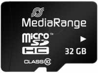 MR 959 - MicroSDHC-Speicherkarte 32GB, MediaRange Class 10, mit Adapter