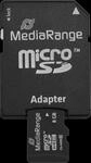 MR 957 - MicroSDHC-Speicherkarte 8GB, MediaRange Class 10, mit Adapter
