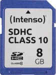 INTENSO 3411460 - SDHC-Speicherkarte 8GB, Intenso Class 10 INTENSO 3411460 - SDHC-Speicherkarte 8GB, Intenso Class 10