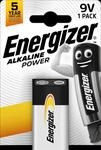 EN POW 9V - Power, Alkaline Batterie, 9-V-Block, 1er-Pack