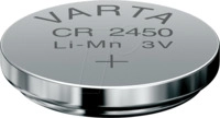 CR 2450 VAR - Lithium-Knopfzelle, 3 V, 560 mAh, 24,5x5,0 mm
