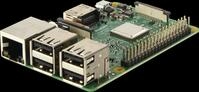 RASPBERRY PI 3 - Raspberry Pi 3 B, 4x 1,2 GHz, 1 GB RAM, WLAN, BT