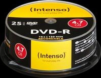 DVD-R4,7 INT25 - Intenso DVD-R 4,7GB, 25-er Cakebox