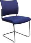 TST VISITI20 BL - Topstar Besucherst&uuml;hle Visit, blau Stoff, 2 St&uuml;ck