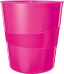 LEITZ 52781023 - Papierkorb WOW 15l pink