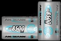ANS MAXE 2XMONO - maxE, NiMh Akku, D (Mono), 8500 mAh, 2er-Pack