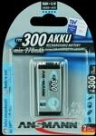 ANS MAXE 9V-300 - maxE, NiMh Akku, 9-V-Block, 300 mAh, 1er-Pack