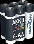ANS 1322-0000510 - NiMH-Akku Photo, AA (Mignon), 2400 mAh, 6er-Pack