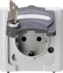 EL BE 103456009 - BLUE ELECTRIC - Schutzkontakt-Steckdose mit...