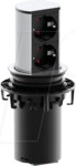 BACH 928.002 - Steckdoseneinheit ELEVATOR, 2-fach Typ F - CEE 7/3