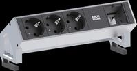 BACH 902.200 - DESK2 3x Schutzkontakt 1x ABD GST18, wei&szlig;