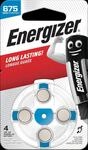 EN 4X675 - H&ouml;rger&auml;tebatterie, Zink-Luft, 11,6x5,4 mm, Aid 675, 4er-Pack