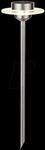 PLM 93764 - LED-Solarleuchte, Gartenleuchte, 0,2 W, silber, IP44, Ufo